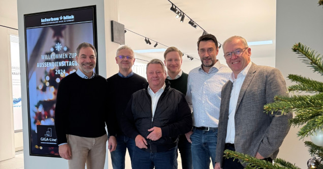 1200x630 Aussendiensttagung 2024 Interbau Blink GIGA Line