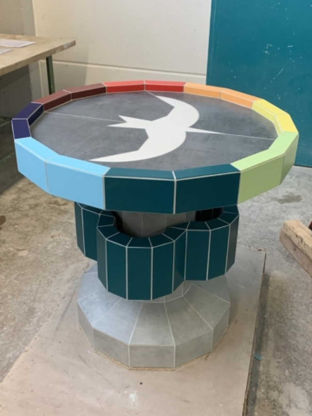360x480 4 Fliesen Platten Mosaikleger Meister Meisterstuecke Meisterwerke GIGA Line Interbau Blink