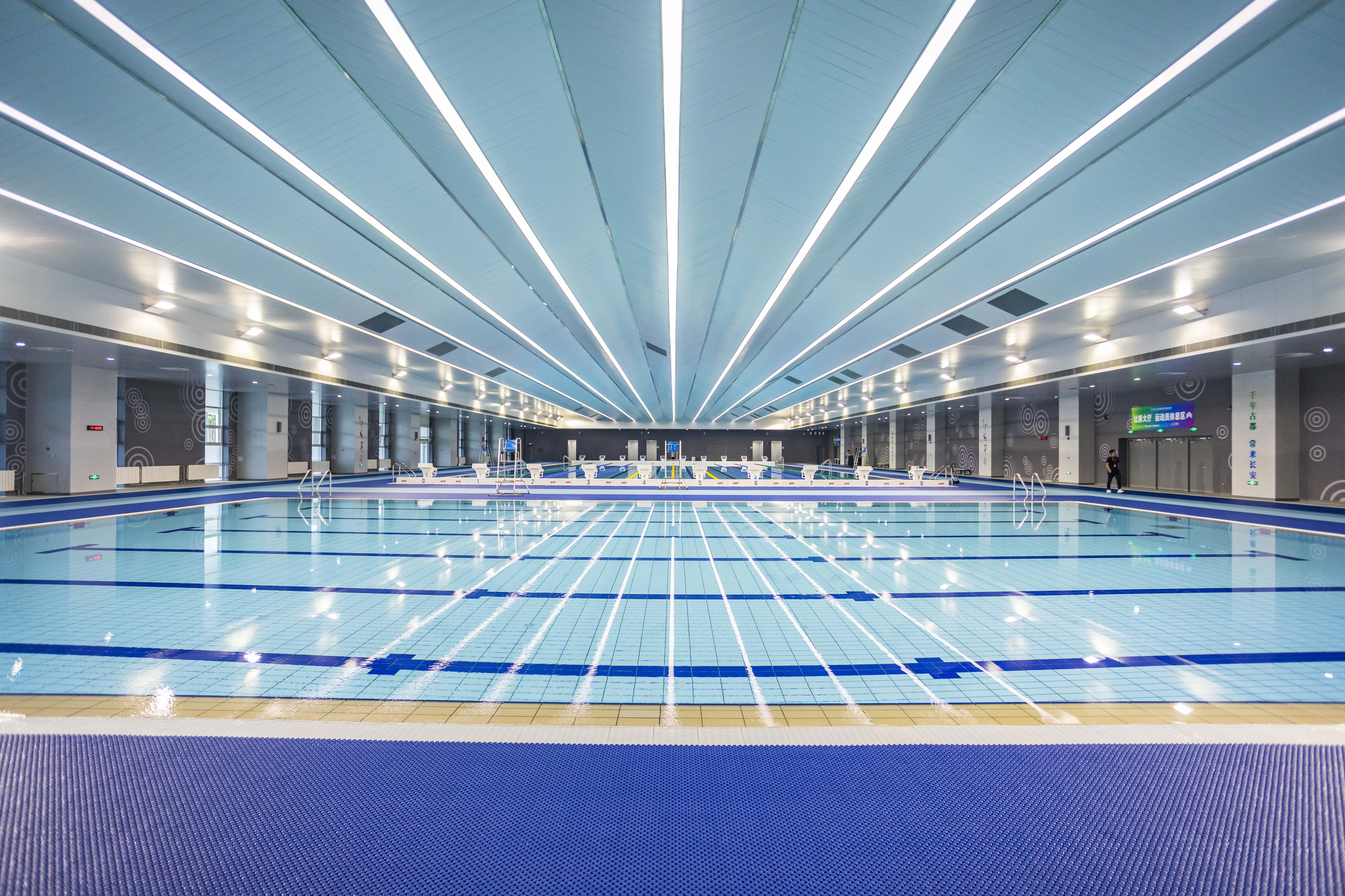 China Xian Olympic Sports Center Natatorium 5 Interbau Blink
