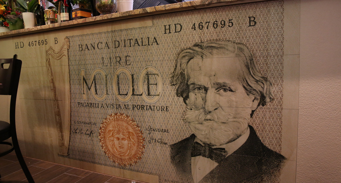 Mille Lire Schein Frankfurt 2 Digitaldruck Interbau Blink